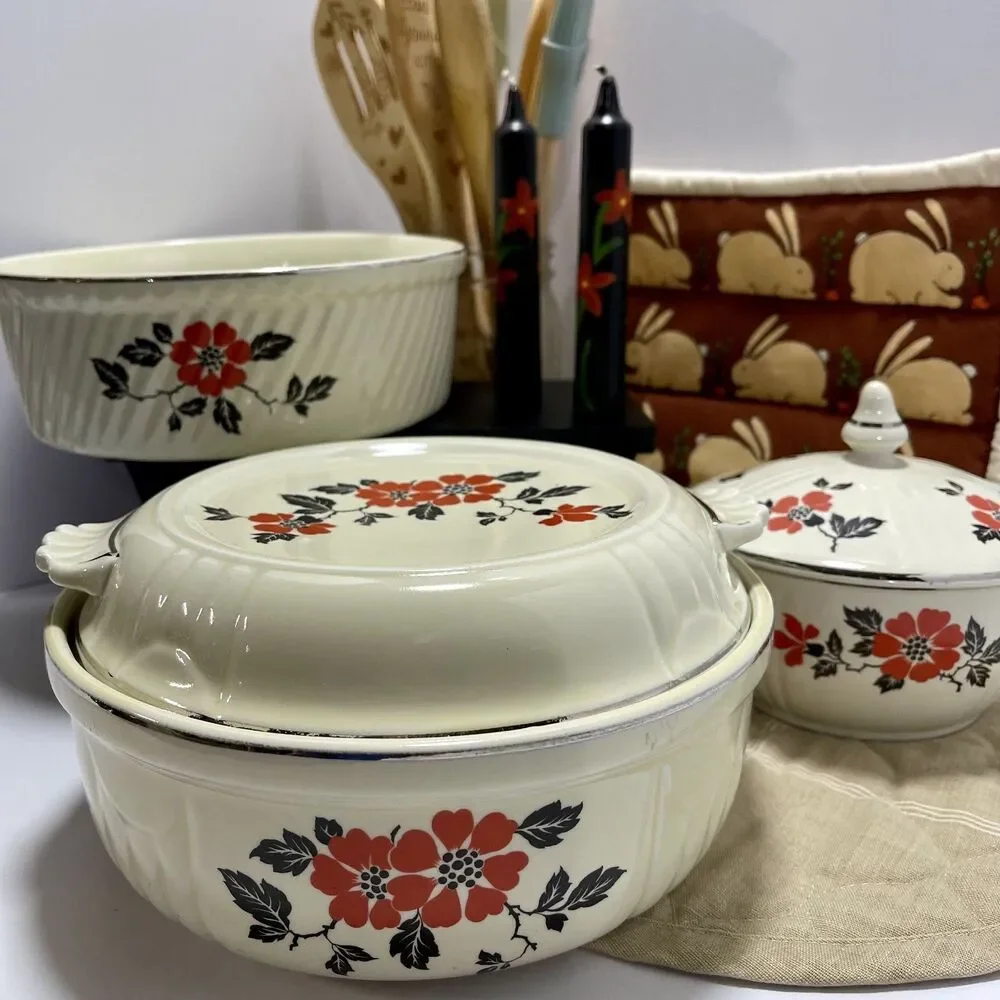 Hall’s Superior Red Poppy 3‑Pc Set–8